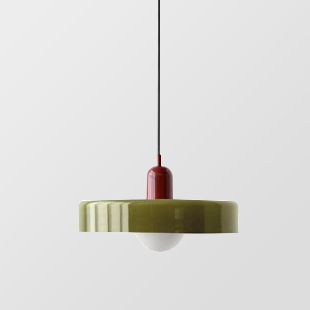 Modern Glass Pendant Light Fixture for Kitchen Island - Adjustable Height Hanging Light for Home Decor-6