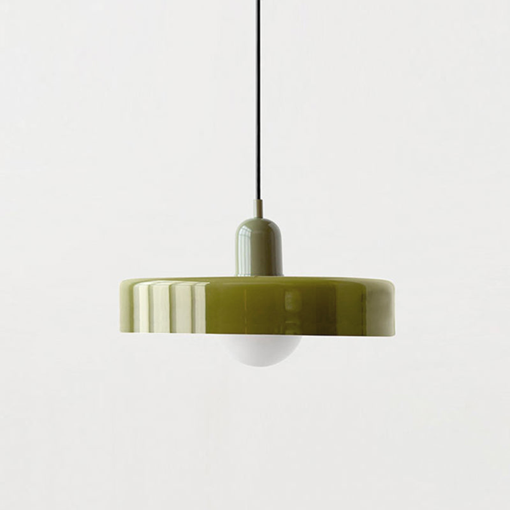 Variant image for Modern Glass Pendant Light Fixture for Kitchen Island - Adjustable Height Hanging Light for Home Decor-7