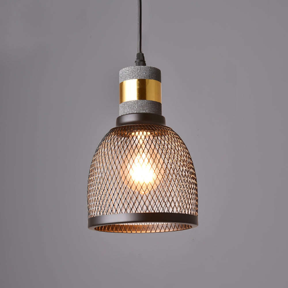 Variant image for Black Pendant Light for Kitchen Island – Adjustable Urban Concrete Lighting Fixture, Modern Design-4