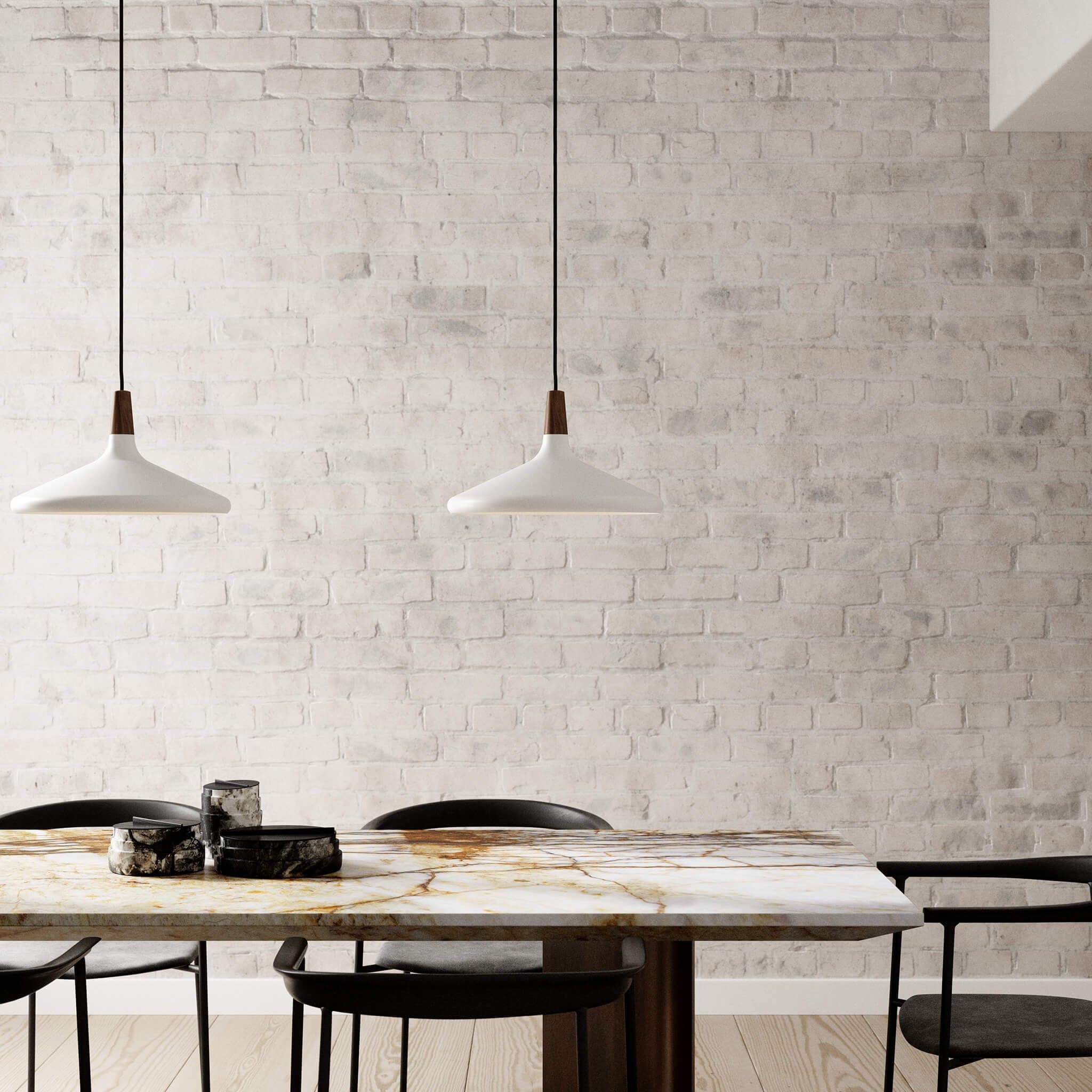 Modern Black Pendant Light Fixture with Iron and Wood Design – Stylish Kitchen Pendant Lighting for Indoor Use-4