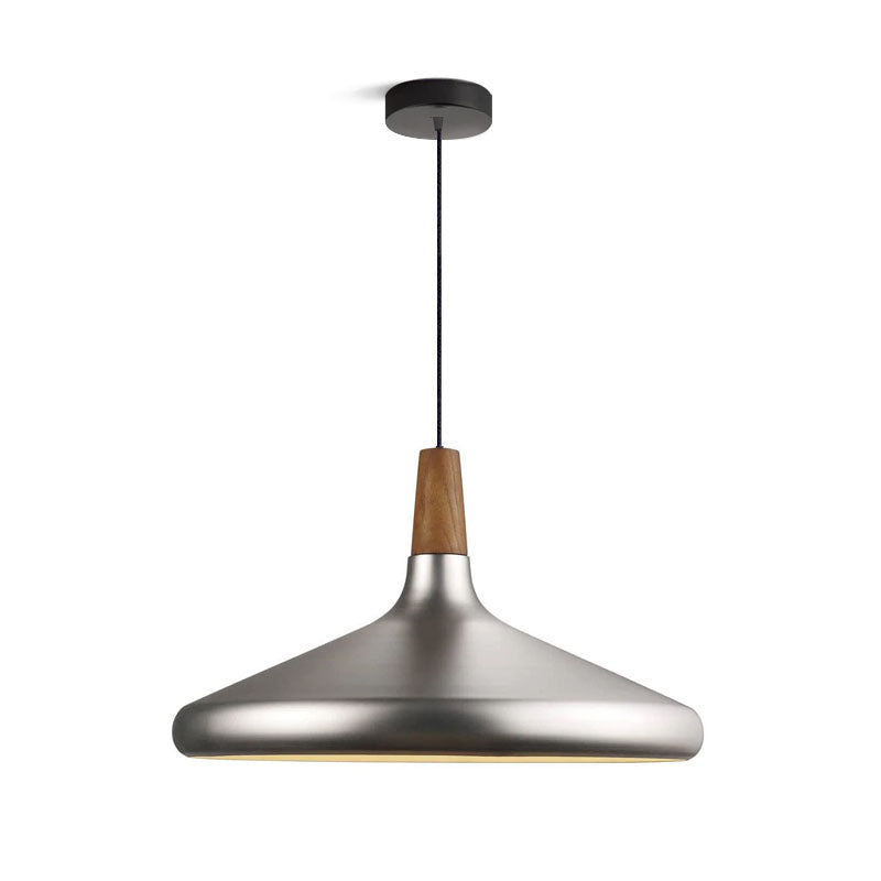 Variant image for Modern Black Pendant Light Fixture with Iron and Wood Design – Stylish Kitchen Pendant Lighting for Indoor Use-13