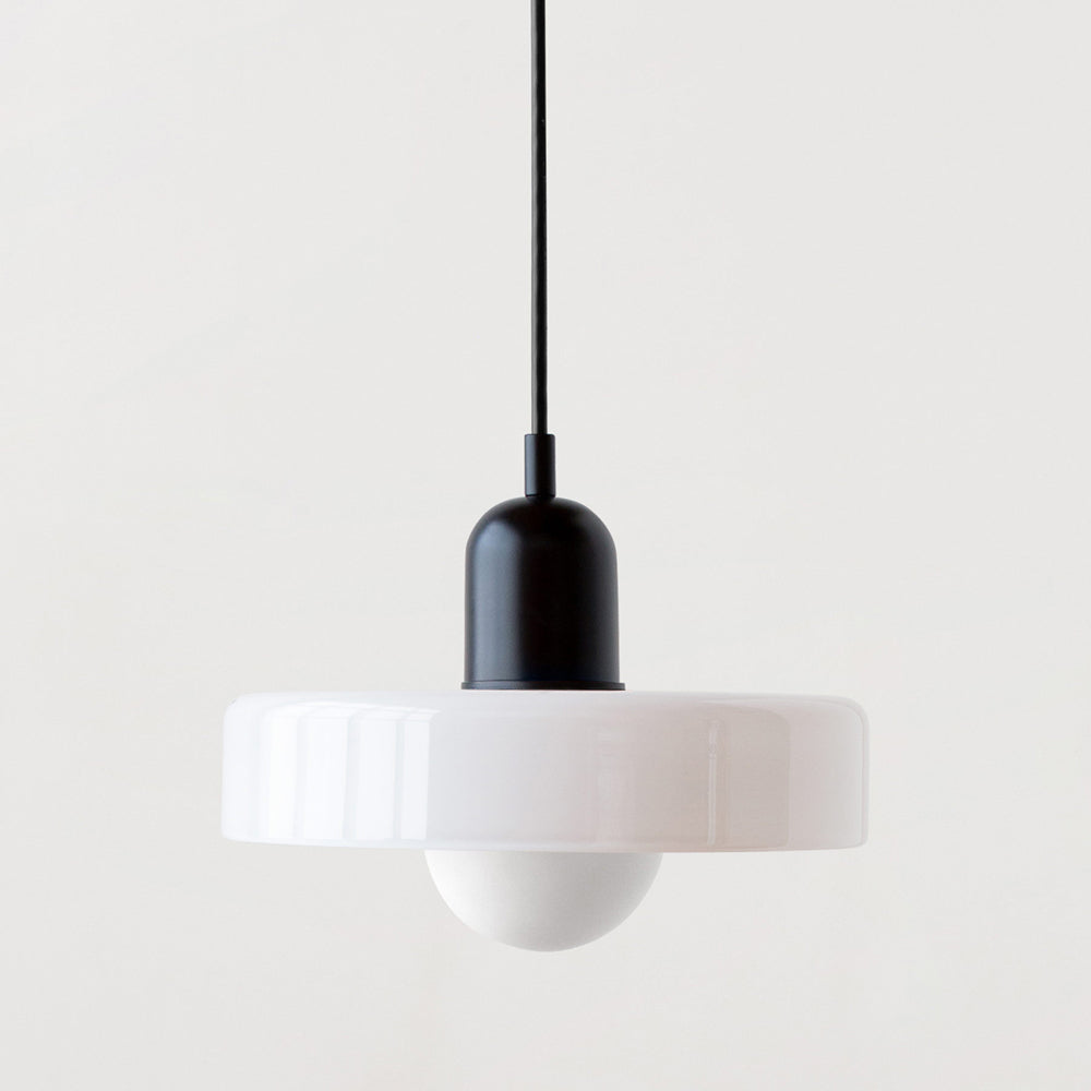 Variant image for Modern Glass Pendant Light Fixture for Kitchen Island - Adjustable Height Hanging Light for Home Decor-27