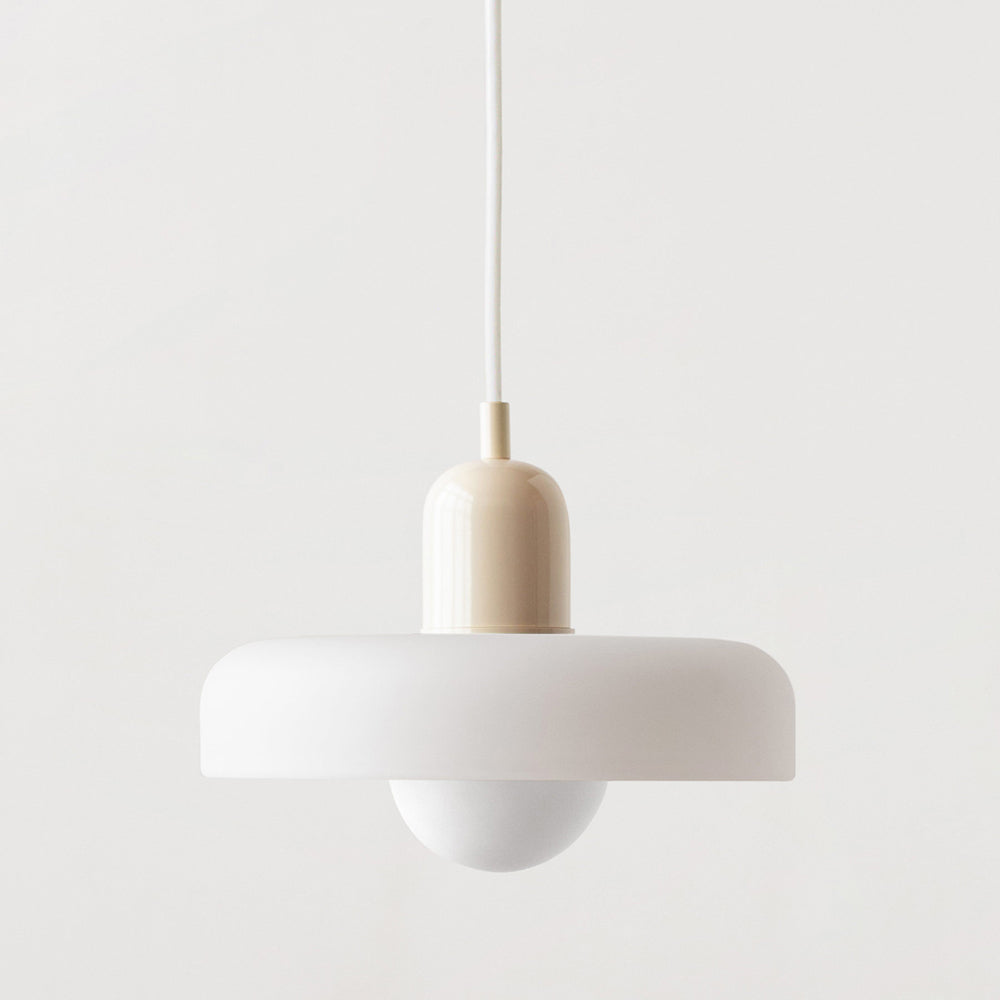 Variant image for Modern Glass Pendant Light Fixture for Kitchen Island - Adjustable Height Hanging Light for Home Decor-37