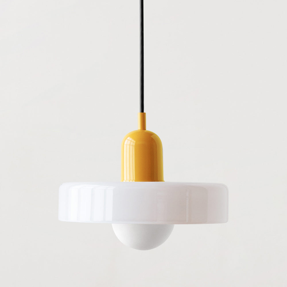 Variant image for Modern Glass Pendant Light Fixture for Kitchen Island - Adjustable Height Hanging Light for Home Decor-41