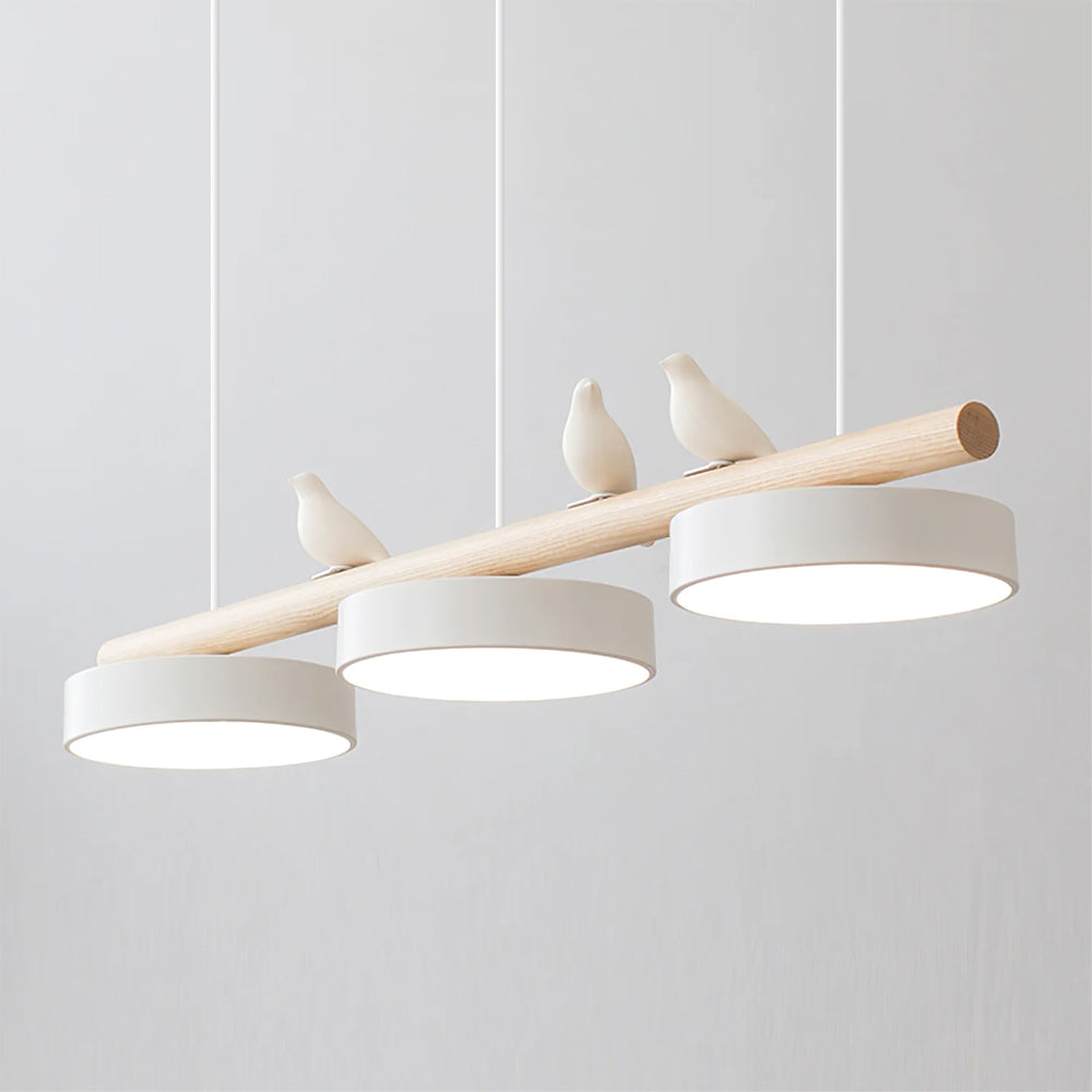 Variant image for Adjustable Bird Pendant Lamp with Integrated LED – Nature-Inspired Indoor Ceiling Light Fixture-1